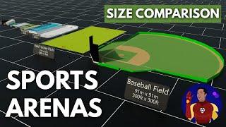 Sports Arena Size Comparison