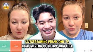 fiki naki live streaming prank Buat Mereka Di Follow Tiba Tiba - ome tv internasional terbaru.