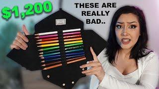 I Tested Luxury $1200 Colored Pencils & theyre absolute TRASH