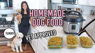 VET APPROVED HOMEMADE + HEALTHY DOG FOOD RECIPE  COOKING FOR YOUR DOG  PART 4