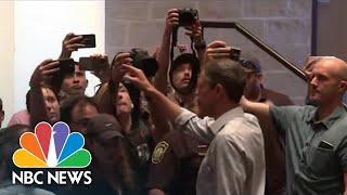 Beto O’Rourke Disrupts Texas Gov.’s News Conference On School Shooting