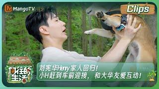 【未播片段】刘宪华Henry家人回归！小H赶到车前迎接，和大华友爱互动！  Back to Field S7丨MangoTV