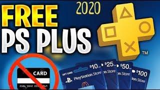 UPDATE How to get FREE PLAYSTATION PLUS No Payment Method UNLIMITED FREE PS PLUS Method 2020 PS4