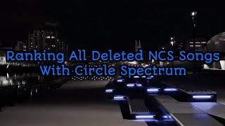 Ranking All DeletedPrivated NCS Songs With Circle Spectrum