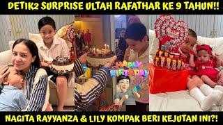 MOMEN HARU DETIK2 SURPRISE ULANG TAHUN RAFATHAR KE 9 THN NAGITA & ART RANS KOMPAK BERI KEJUTAN INI?