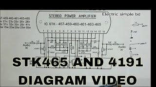 STK465 AND STK4191 DIAGRAM