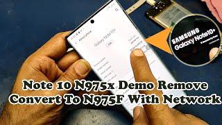 Note 10 Plus N975x Demo Remove Convert To N975F With Network