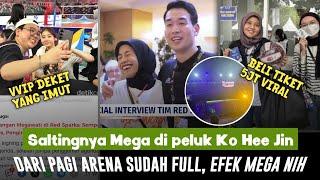 AUTO SALTING MEGA  Indonesia Arena PADAT tiket LUDES • Efek Mega & Red Sparks di luar dugaan 