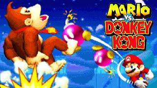 Mario vs. Donkey Kong - Full Game - No Damage 100% Walkthrough All 120 Level