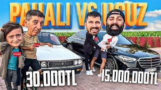 UCUZ VS PAHALI   KÜLÜSTÜR ARABA İLE PAHALI RESTORANA GİTTİK