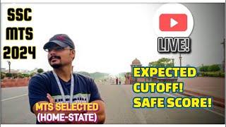 SSC MTS 2024  HAVALDAR EXAM  EXPECTED CUTOFF  SAFE SCORE  SAFE ATTEMPTS