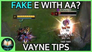 Vayne Tips  Tricks  Guides - How to Carry with Vayne