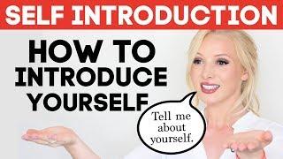 SELF INTRODUCTION  How to Introduce Yourself in English  Tell Me About Yourself Interview Answer