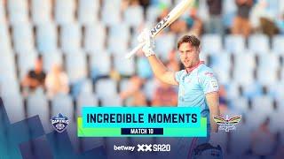 Betway SA20  INCREDIBLE MOMENTS  Will Jack fastest Betway SA20 Century