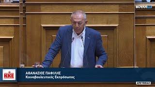 Ο Θ. Παφίλης στη Βουλή για το Κυπριακό