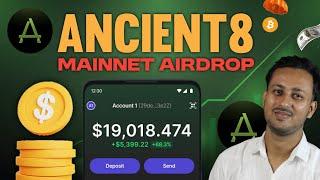 Ancient8 Mainnet Airdrop  🪂Claim $2000  New Airdrop Today  Today Free Airdrop  Crypto Airdrop