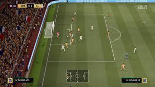 Respectful neymar doesnt celebrate aids goal. FIFA SAUCE