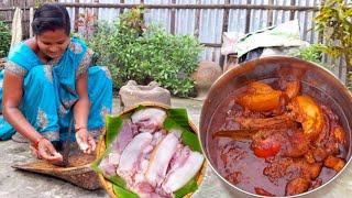 Pork fry village style cooking  pork curry meipix  tasty pork recipe  Cooking & eating pork curry