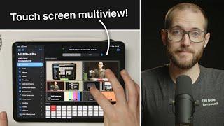 Touch screen multiview for Blackmagic ATEM switchers