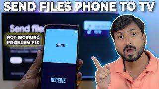 How to Send File from Mobile to TV Send File to TV App Not Working Send Files to Smart Android TV