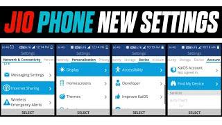 Jio Phone New Settings  New options  #shorts