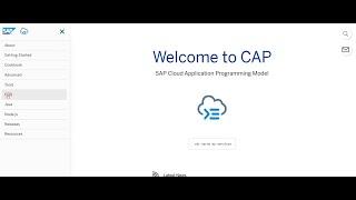 Create your First CDS Project using CAP in SAP BAS  SAP BTP Training  100% Practical Guide