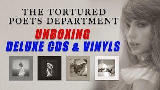 ALL VINYL VARIANTS & DELUXE EDITION CDs UNBOXING  Taylor Swift - The Tortured Poets Department