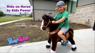 PonyCycle Ride on Horse Toy 2020 Mechanical Walking Horse Toy  Kids Play with Little Pony Cycle