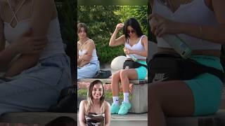  Crazy Girl With Spray Prank  #crazygirl #blindgirl #prank