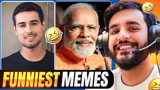 Dhruv Rathee VS Modi ji Memes are super funny
