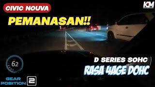 CIVIC NOUVA PEMANASAN SUARANYA KOK JADI MIRIP 4AGE TWINCAM?? PADAHAL MASIH D SERIES SOHC