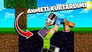 AHMETİ KURTARDIM Ahtapot adası - Minecraft