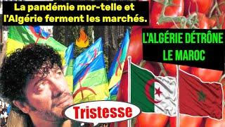 URGENT  LAlgérie détrône le Maroc La pandémie mortelle et lAlgérie ferment les marchés