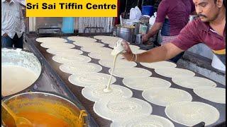 Most Famous Dosawala In Hyderabad  Sri Sai Tiffin Centre  Delicious Dosa at Just Rs20