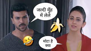 Best dubbing south indian video  Ram Charan funny hindi dubbing  south new dubbing video in hindi