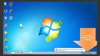 How to download and install wifi driver in windows 7 - Simplest Trick