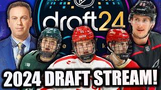 2024 NHL DRAFT LIVE STREAM BIG TRADES REVEALED NHL Trade Rumors & Celebrini Scouting Report Talk