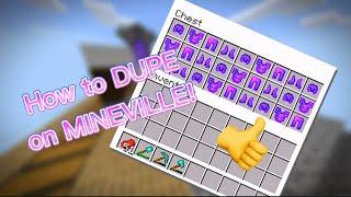 How to Dupe Armor on Mineville Skyblock