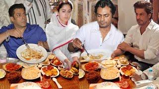 Salman Nawazuddin Katrina and Shahrukh Enjoying Iftar in Ramadan Kareem  Shahi Foods and Items