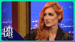 Becky Lynch Becoming a WWE star & making her mum proud  The Late Late Show