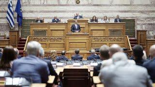 Ομιλία Κυριάκου Μητσοτάκη στη Βουλή στην επετειακή συνεδρίαση για την αποκατάσταση της Δημοκρατίας