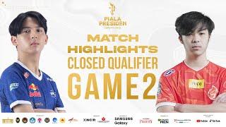 MLBB MEN MATCH HIGHLIGHT - REBELLION ZION VS. AURA FIRE GAME 2 - CLOSED QUALIFIER