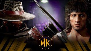 Mortal Kombat 11 - Erron Black Vs Rambo Very Hard