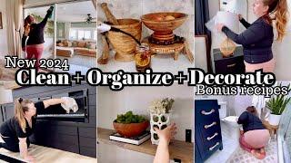 2024 Home Decorating ideas  Cleaning Decorating & easy dinner ideas  real life mom motivation