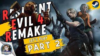 Resident Evil 4 Remake Lets Play  Part 2 The VillageCastle Chapters 5-8 ALL COLLECTIBLES