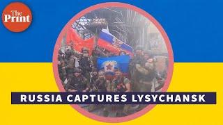 Russia captures Lysychansk claims to control Luhansk. Ukraine vows to fight back