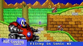 If Flickies were playable in Sonic 2 Aquatic Ruin Zone