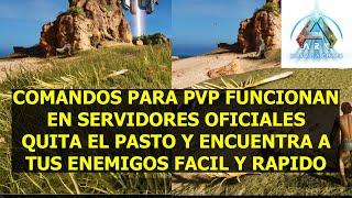 Ark Survival Ascended COMANDOS para PVP FUNCIONAN EN SERVIDORES OFICIALES