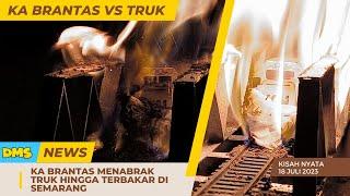KA Brantas Tabrak Truk di Semarang Hingga terbakar hebat - Miniature Series