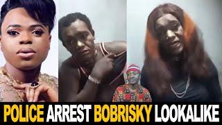 Bobrisky Lookalike Arrested By Police Made To Remove Women Clothing